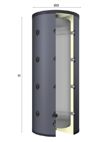 Buffervat 100 Liter